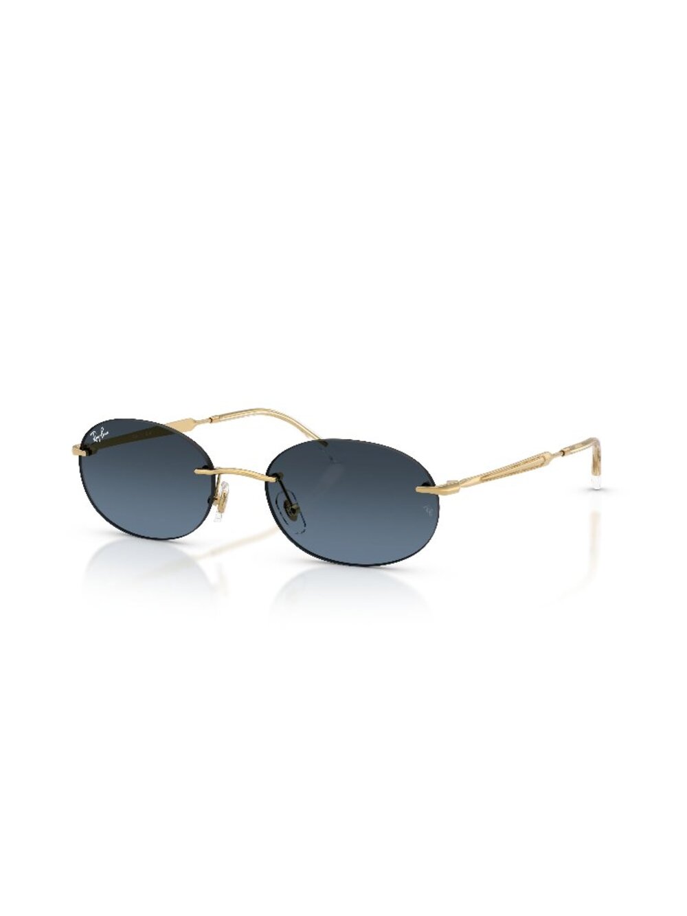 New Ray-Ban Unisex Sunglasses Gold Metal Frame Ray Ban RB3767 001 4C 54